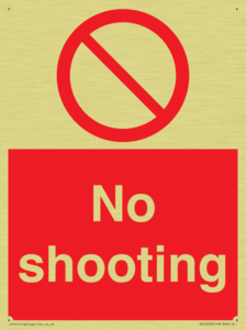 No shooting
